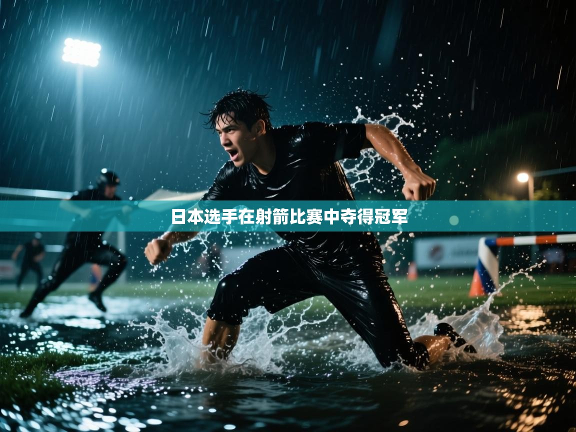 日本选手在射箭比赛中夺得冠军